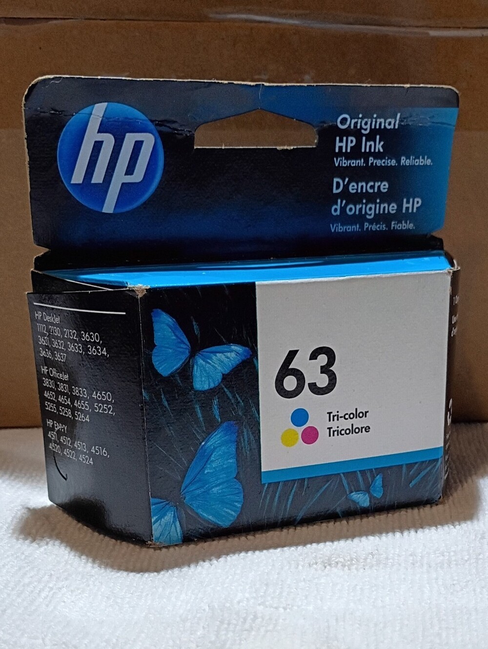 HP 63 Tri-Color BRAND-NEW UNOPENED FACTORY SEALED